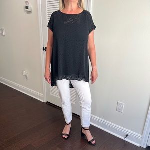 Two piece casual or dressy Eileen Fisher top excellent condition